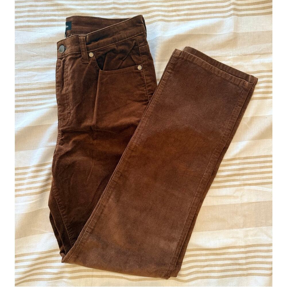 Well Worn | brown small corduroy pants | size 8